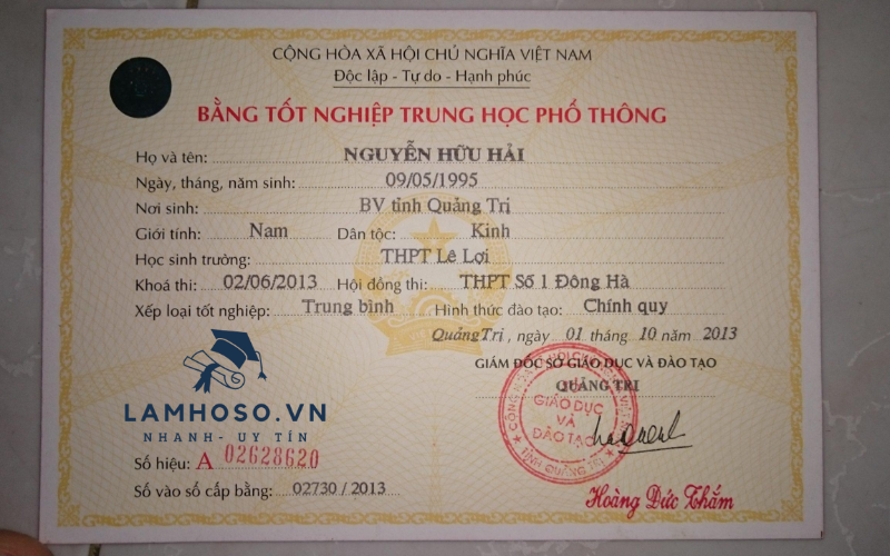 Làm bằng trung học phổ thông có quan trọng không?