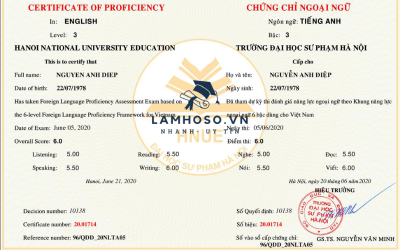 Xinviecnhanh.vn – đơn vị làm bằng ngoại ngữ uy tín, an toàn, giá tốt